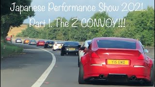 Japanese Performance Show 290821 Pt1 MASSIVE 350Z and 370Z Convoy  PhilTZee [upl. by Sirotek]