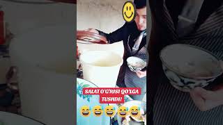 Salat ogrisi qolga tushdi🤣🤣🤣🤣🤣 [upl. by Yleak8]