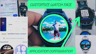 Titan Celestor Smart Watch  How to configure App and Time or Customised Watch Face Feature Review [upl. by Aksehcnarf]