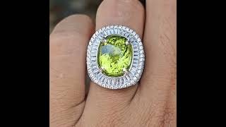 Natural Rare Yellowish Green Paraiba Tourmaline Mozambique None 922 carats Passbook SKY lab [upl. by Aihsein525]