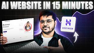 How To Build Website Using AI🔥 Hostinger AI Website Builder In 2025 in Hindi [upl. by Wynne]