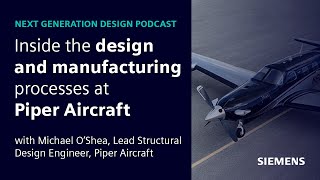 Designing for Aerospace with NX CAD  Piper Aircraft [upl. by Najar]