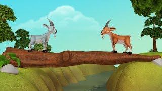 Two Goats Kahaniya  Hindi Stories for Children  Infobells [upl. by Lohse]