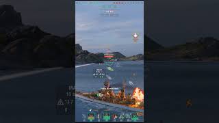 Wisconsin🏴‍☠️  Sending the CV to the next game worldofwarships wows cqc [upl. by Eniamrej]