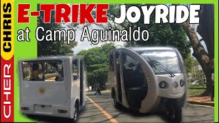 ETRIKE JOYRIDE at Camp Aguinaldo  ETrike Philippines  ebike [upl. by Alian]