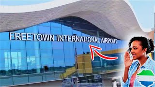 💥💥THE BEAUTIFUL FREETOWN INTERNATIONAL AIRPORT SIERRA LEONE OPENS WATCH 🍒 [upl. by Ot]