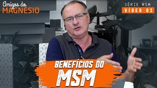 MSM enxofre orgânico  Benefícios e Dosagens [upl. by Lleuqar356]