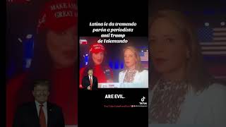 Telemundo tirando a la izquierda trump2024 [upl. by Inimod]