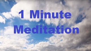 Minute Meditation Your Ideal Life A Quick 1 Minute Guided Meditation [upl. by Spector145]