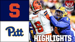 Syracuse Orange vs Pittsburgh Panthers  Full Game Highlights  ESPN College Football [upl. by Sou652]