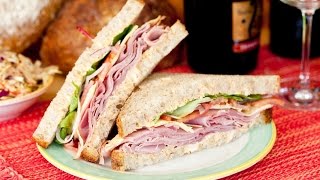 Howto Make Quick amp Delicious Ham Sandwich at Home [upl. by Rocca472]