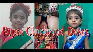 Rupsa Super Dancer Chapter 3 winner Dance her Childhood in Dance school before selected [upl. by Ailama]