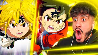 MELIODAS VS THE SUPREME DEITY  The Seven Deadly Sins Cursed By Light Movie REACTION [upl. by Stephani]