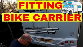 Fitting a Fiamma CarryBike UL Bike Carrier Rack [upl. by Loginov]