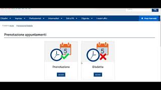 Come prendere appuntamento agenzia delle entrate [upl. by Filide]