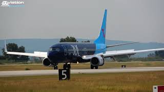 Araxos Airport  TUI Blue Boeing 737800 [upl. by Ferrell]