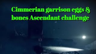 Cimmerian garrison Tolandeggs and bones Ascendant challenge locations Destiny 2 [upl. by Maunsell200]