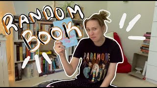 RANDOMISING what book I read next  reading vlog [upl. by Eanal]