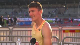 Jake Wightman Finishes 8th In Stockholm Diamond League 800m [upl. by Anirdnaxela697]