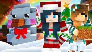 Minecraft  DO YOU WANT TO BUILD A SNOWMAN Christmas Build Battle w KREW Minecraft Building Game [upl. by Nagey893]