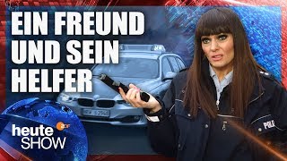 Ein Polizei zu sein ist Larissas absoluter Traumjob Martina Hill  heuteshow vom 17112017 [upl. by Renata]