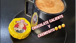 Chocolate Caliente Abuelita Receta Casera Mexicana [upl. by Kcaz]