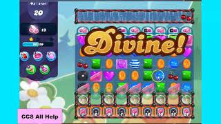 Candy Crush Saga Level 8734 NO BOOSTERS Cookie [upl. by Nifled]