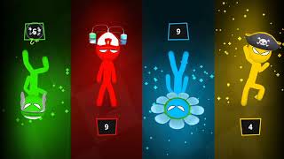 Stickman Party  1 2 3 4 Player Games Free  Gameplay Walkthrough Part 9  All Mini Games Android [upl. by Normak]