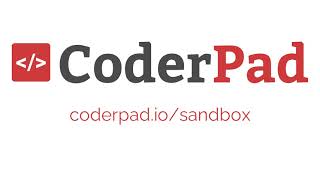 CoderPad Live Code Interview Platform [upl. by Atekihc28]