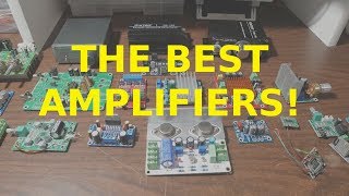 The BEST audio amplifier boards and kits tested so far [upl. by Eshelman]