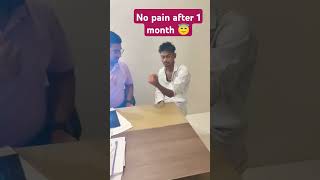 1 Month Follow up case  galeazzi fracture shortsviraltrendingorthopaedicsdoctorvlogyoutube [upl. by Aenit]