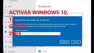 como activar el windows 10 pro gratis 2024 [upl. by Modnar]