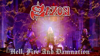 Saxon  Hell Fire And Damnation Official Video [upl. by Diena]