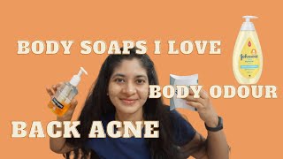 Favorite Body soaps  Get rid of Body Odor  Treat Back Acne [upl. by Sibell793]