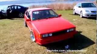 1985 VW Scirocco Acceleration and Exhaust Sound [upl. by Anaerdna744]