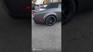 Convertible Widebody Hellcat Challenger 🤭🥵🥵🥵 widebodyhellcat challenger convertible [upl. by Malony257]