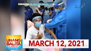 Unang Balita sa Unang Hirit March 12 2021 HD [upl. by Nodyroc8]