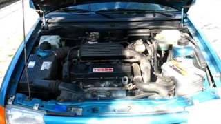 Cold start  Opel Astra 93 17 TD Isuzu engine [upl. by Oijimer]