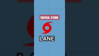 TROPICAL STORM quotLANEquot IN EPAC HEADING WESTWARD EPAC [upl. by Lester190]