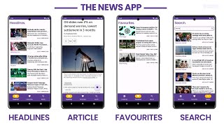 The News App in Android Studio using Kotlin  Android Knowledge [upl. by Rengaw]