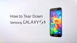 Samsung Galaxy S5 DisasemblyTake ApartTear Down Tutorial [upl. by Ecyaj]