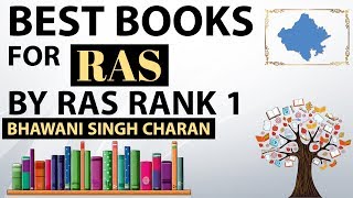 Best books for RAS by Rank 1 Bhawani Singh Charan  Rajasthan Administrative Services RPSC [upl. by Averell]