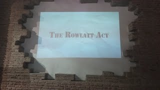 The Rowlatt Act 13 april india freedom [upl. by Ennaeed]