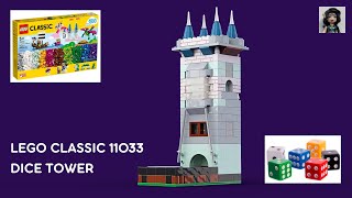 DICE TOWER Lego classic 11033 ideas How to build [upl. by Chapell]