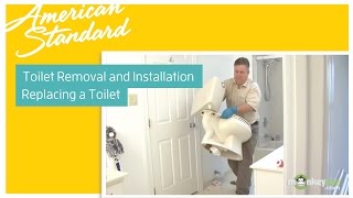 How to Remove and Install a Toilet from American Standard [upl. by Frazier]