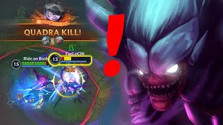 KHAZIX STILL GOOD PICK JUNGLE IN SEASON 13 QUADRAKILL [upl. by Midan916]