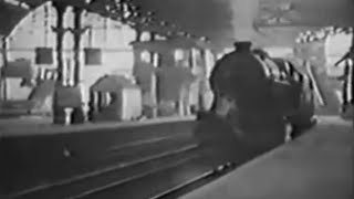 Vintage LMS railway film  On the shed  1930s [upl. by Hanae706]