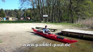 Einweisung Wander Kajak mit Paddel Paul [upl. by Brian]