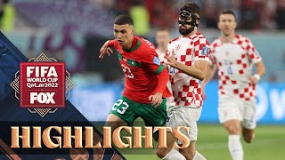 Croatia vs Morocco Highlights  2022 FIFA World Cup  Third Place Game [upl. by Maryl64]