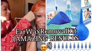 We Tried the Ear Wax Removal Kit😍 BEST RESULTS [upl. by Abraham]